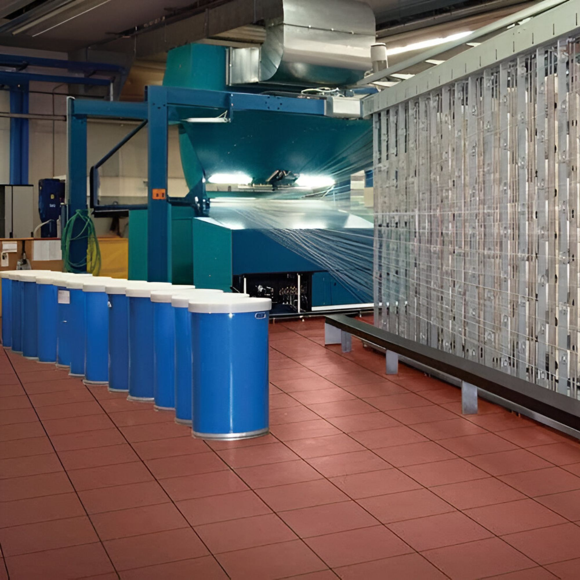 Chemical plant floor by Alkali Tiles